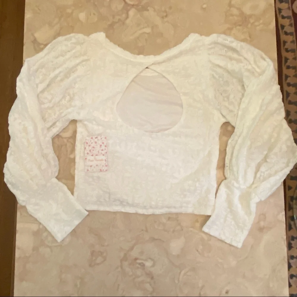 Free People NEW Jasmine Tea Time Blouse Size Small